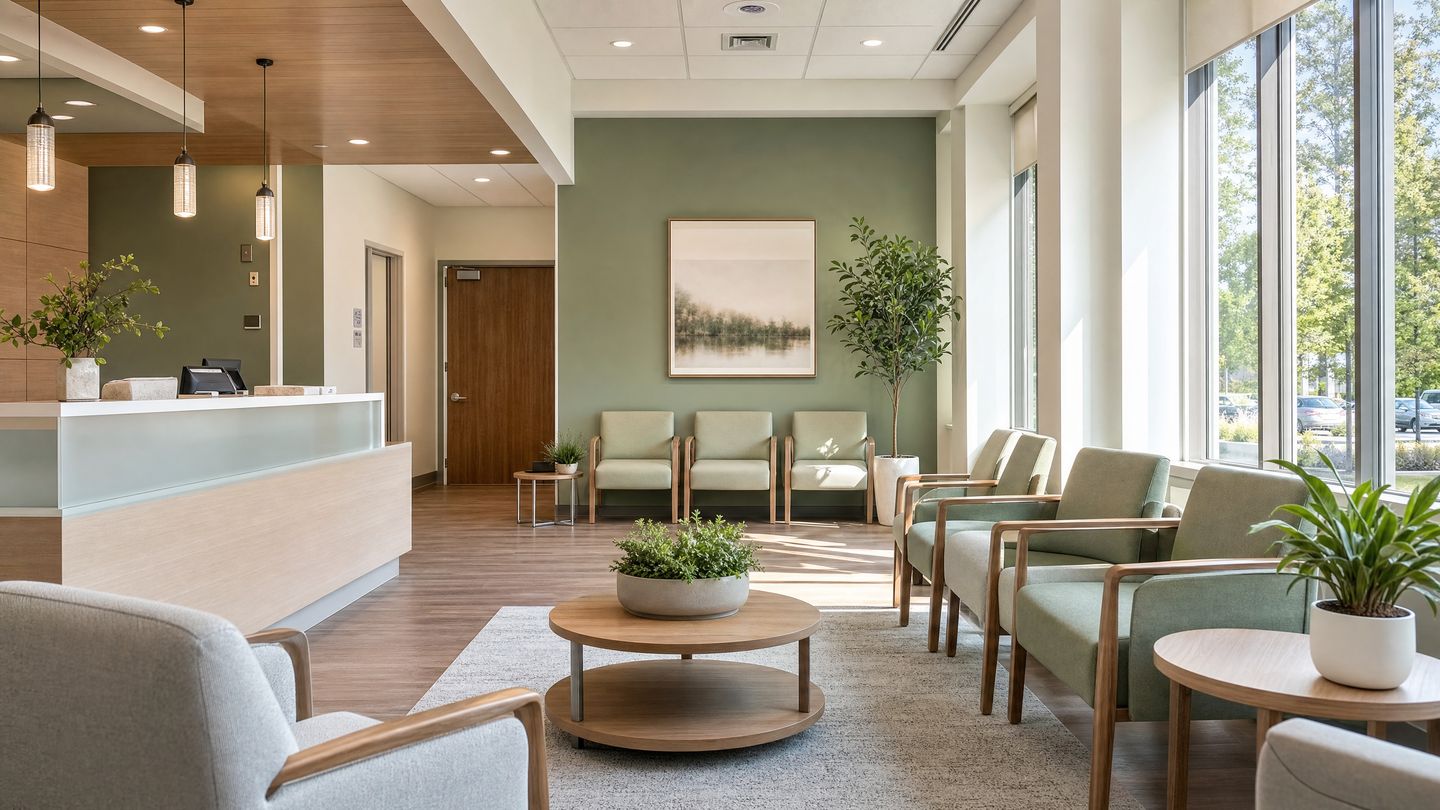 Maple Grove Family Health waiting room